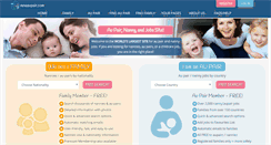 Desktop Screenshot of newaupair.com